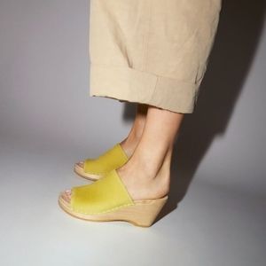 NO.6 DARIA CLOG WEDGE Wood